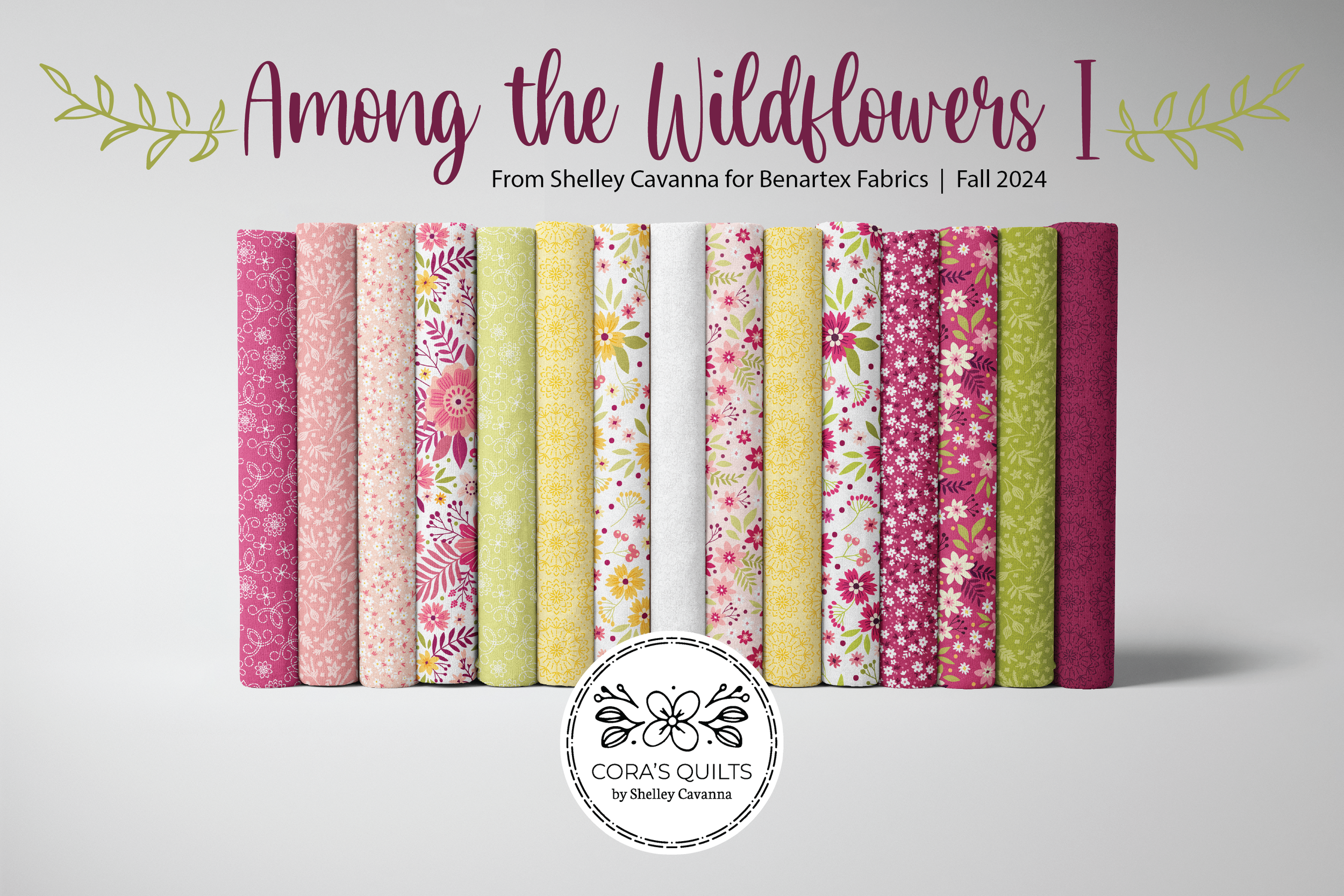 Among the Wildflowers, Vol I — Cora's Quilts by Shelley Cavanna